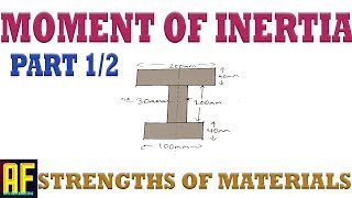 Moment of Inertia and Centroid 12  Bending Moment Diagram Part 4 [upl. by Gerlac233]