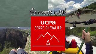 UCPA Serre Chevalier summer 2018  MTB Canyoning Rafting Via ferrata Zipline  10 min 1080p50 [upl. by Dottie380]