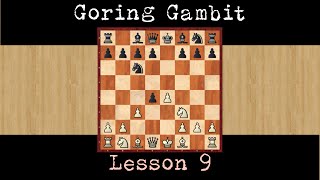 Chess Openings  Goring Gambit 9 1e4 e5 2 d4 exd4 3Nf3 Nc6 4 c3 Nf6 [upl. by Thomey]