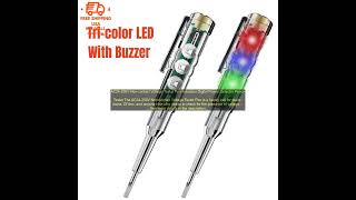 1005005787560273 AC24 250V Non contact Voltage Tester Pen Induction Digital Power Detec [upl. by Eelyrag868]