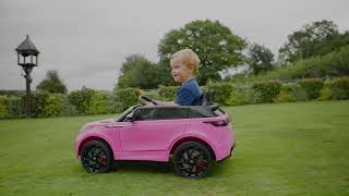 Licensed Range Rover Velar Kids Electric 12V Ride On Jeep [upl. by Gabi]