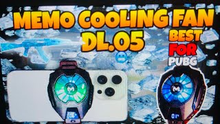 Memo Dl05 cooling fan unboxing😱  best cooling fan for mobail🥶  Memo DL05 [upl. by Halilak709]