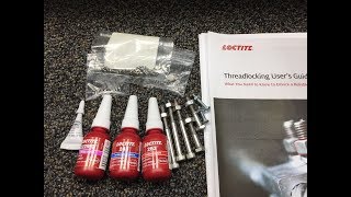 LOCTITE Threadlocker Info  When to use the right color on knife screws [upl. by Maller]