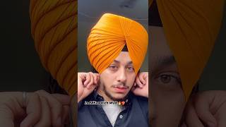 New Style Pagg❤️‍🔥 pagg dastar sukhmanbilkhu turban explore [upl. by Feola]