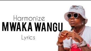 Harmonize  Mwaka Wangu Official Lyrics [upl. by Ahseela199]