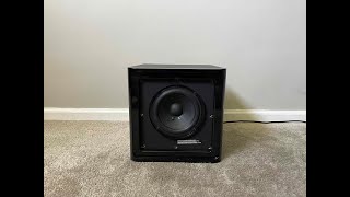 Yamaha NSSW40 Home Theater Powered Active Subwoofer [upl. by Helfant]