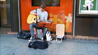 Annies Song John Denver Busking Cover [upl. by Gilbertine]