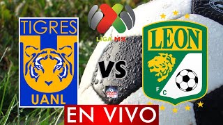 TIGRES VS LEON EN VIVO  LIGA BBVA MX APERTURA 2023 JORNADA 3 HORARIO Y DONDE VER EN LEON VS TIGRES [upl. by Giralda]