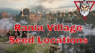 Lost Ark  Rania Village  Mokoko Seed Locations [upl. by Enrika582]