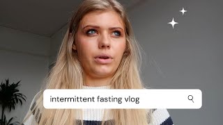 intermittent fasting vlog [upl. by Cranston]