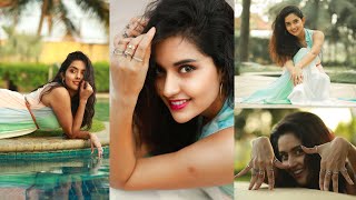 Madhura Raja Actress Mahima Nambiar Photoshoot Making Video [upl. by Lanctot]