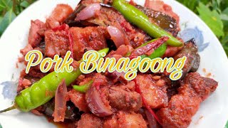 Pork Binagoongan Recipe  Binagoongang Baboy  Panlasang Pinoy  Salvoro’s Recipe [upl. by Ainecey]