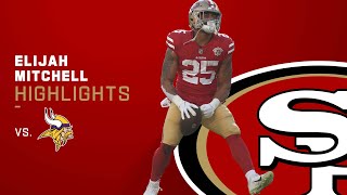 Elijah Mitchell Highlights from Week 12  San Francisco 49ers [upl. by Yoo]