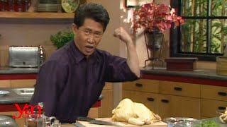 Martin Butchers a Chicken in 24 Seconds  Yan Can Cook  KQED [upl. by Nyliahs]