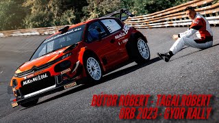 Bútor Róbert  TBR Racing  Citroen C3 WRC  Győr Rally 2023 [upl. by Zicarelli]