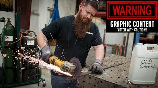 Grinder Safety How to Properly Use an Angle Grinder [upl. by Enilegna]