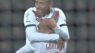 Goal Yoan GOUFFRAN 58  FC Lorient  Girondins de Bordeaux 04  201213 [upl. by Nierman603]