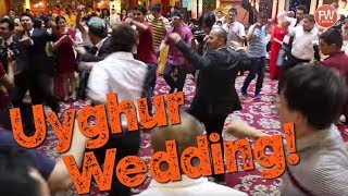 MASSIVE Uyghur Wedding in Urumqi Xinjiang with Uighur Dancing amp Music [upl. by Athelstan]