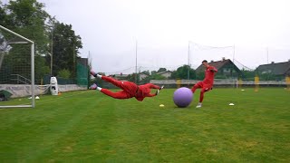 Preseason goalkeeper training NK Domžale [upl. by Annoiek490]