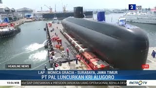 Kapal Selam Pertama Buatan Indonesia Resmi Diluncurkan [upl. by Mayman]