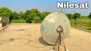 Nilesat Satellite 7W Setting on 6 feet Dish antenna [upl. by Ybeloc243]