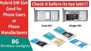 What is Hybrid SIM Slot Advantages and Disadvantages of Hybrid SIM slot [upl. by Jaymie]