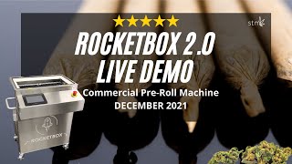 STM RocketBox 2 0 Pre Roll Machine Live Demo December 2021 [upl. by Ydnas]