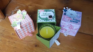 Schubladenbox mit Stampin UP [upl. by Nibroc999]