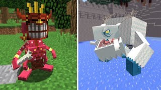 TOP 5 BOSSES IN MINECRAFT [upl. by Baudin]