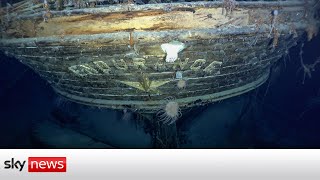 Shackletons lost ship Endurance found off Antarctica [upl. by Raul]