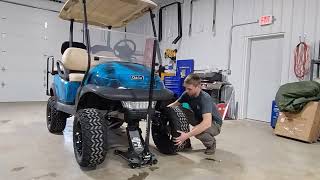 Part 1 Front End Alignment on a Golf Cart by Beaver Creek Golf Carts [upl. by Sheela900]