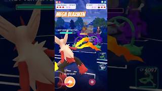 Mega Blaziken vs Team Rocket Grass Grunt [upl. by Eeroc]