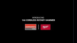 Kennards Hire and Milwaulkee  Rotary Hammer Drill [upl. by Ellekram]