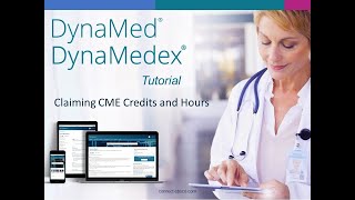 DynaMedDynaMedex  Claiming CME Credits and Hours  Tutorial [upl. by Herriott8]