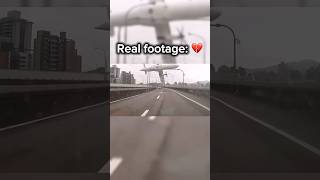 Animation vs real life  transasia 235 💔 planecrash aviation [upl. by Gabor424]