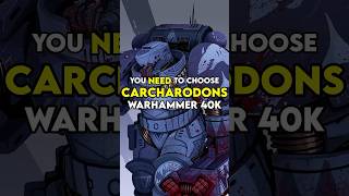 You NEED To Choose The Carcharodons In WARHAMMER 40k [upl. by Derraj]