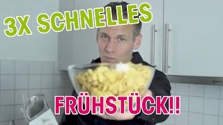 3x ein SCHNELLES Frühstück Patric Heizmann [upl. by Kizzie571]