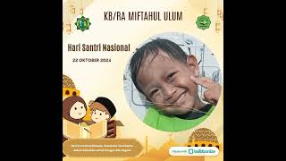 twibbon hari santri [upl. by Lotti]