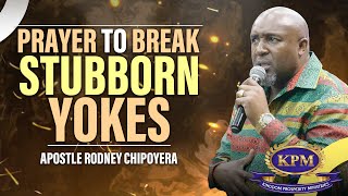 PRAYER TO BREAK STUBBORN YOKES  APOSTLE RODNEY CHIPOYERA [upl. by Enom913]