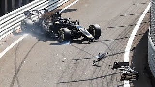 5 bizarre crashes of Grosjean [upl. by Mines831]