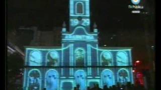 El show del Cabildo en 3D por el Bicentenario un paseo por la historia [upl. by Miun935]