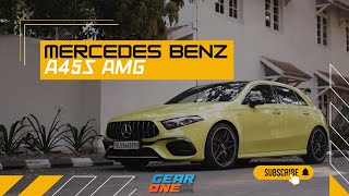 Mercedes Benz A45S AMG pocket rocket hatchback 🚀 [upl. by Dannica]