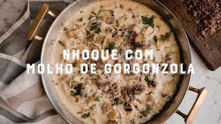 Nhoque de Batata Super Fácil com Molho de Queijo Gorgonzola  Receitas da Luanda [upl. by Eseer]