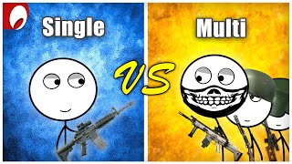 Single Player Gamers vs Multiplayer Gamers [upl. by Nagyam]