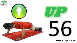 Push Up Test Visual with Counter [upl. by Haroldson]