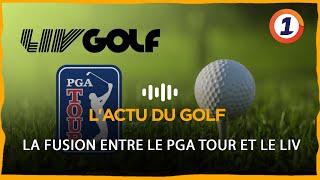 La fusion entre le PGA tour et le LIV [upl. by Deerdre611]