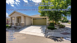 1209 Canvasback Drive Carson City NV 89701 Unbranded [upl. by Macknair]