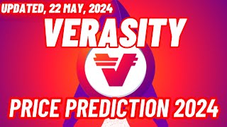 Verasity VRA Crypto Coin Price Prediction 2024  Updated 22 May 2024 [upl. by Ellahcim]