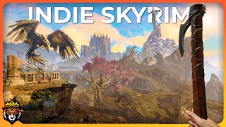 This IMPRESSIVE New Open World RPG is Indie Skyrim [upl. by Htebazile]