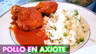 Pollo en Achiote  Receta Yucateca de Cocina Facilito [upl. by Ahsinam508]